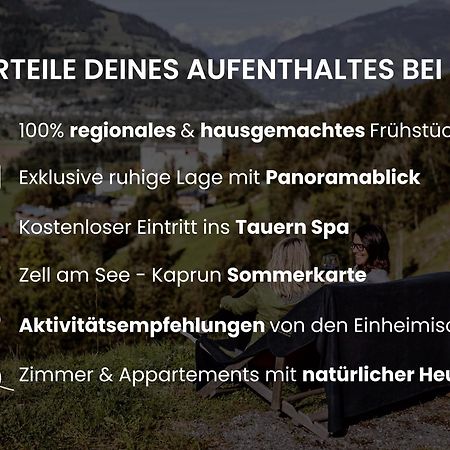 Panorama Hotel Guggenbichl - Inkl Sommerkarte, Einmaliger Eintritt Ins Tauern Spa & Bester Ausblick Ueber كابرون المظهر الخارجي الصورة